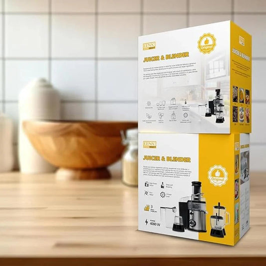 Denx - 4-in-1 Juicer & Blender